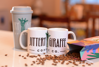Jittery Giraffe Mug